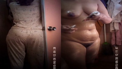 Sexy Housewife Takes A Quick Shower Naked Hard Sex HD