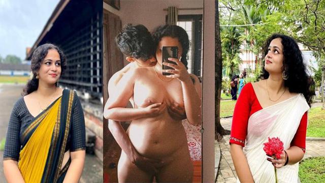 Indian Mallu GF Pressing Boobs Sucking & Fucking Dick